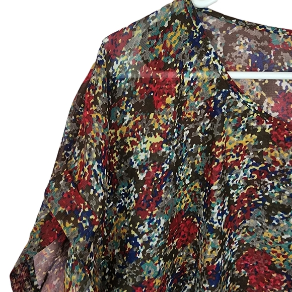 Aritzia Central Park West sheer floral top - Picture 3 of 3